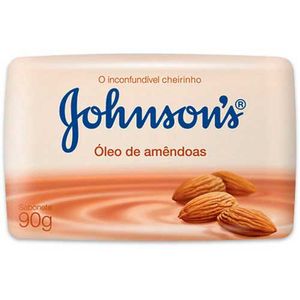 Sabonete Em Barra Johnsons Óleo De Amêndoas 90g