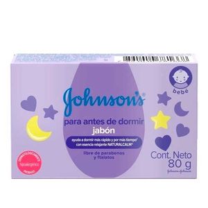 Sabonete Em Barra Infantil Johnsons Hora Do Sono 80g