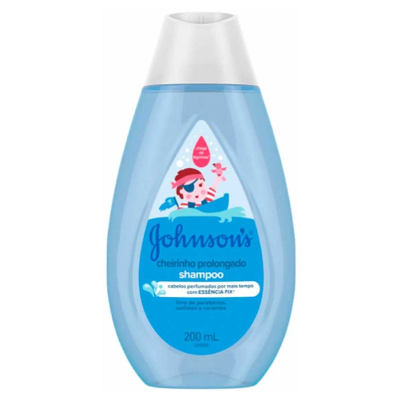 -Shampoo-Johnsons-200ml-Infantil-Cheirinho-Prolongado