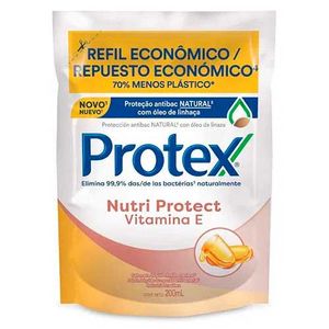 Refil Sabonete Líquido Protex Vitamina E 200ml