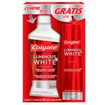 -Kit-Colgate-Luminous-White-Enxaguante-Bucal-500ml---Creme-Dental-70g