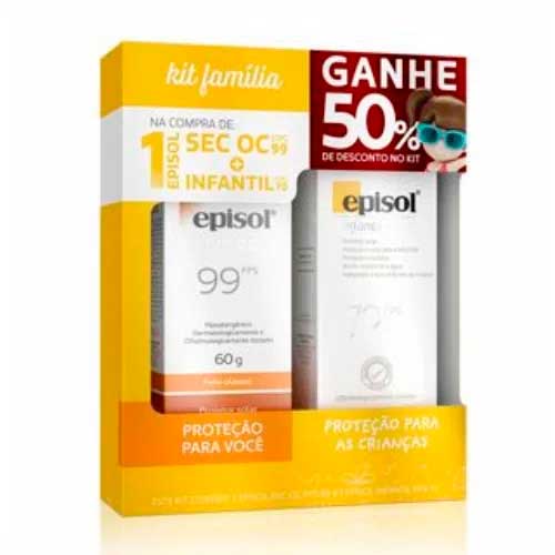 -Kit-Episol-Protetor-Solar-Sec-Oc-Fps99---Protetor-Solar-Infantil-Fps70-60g