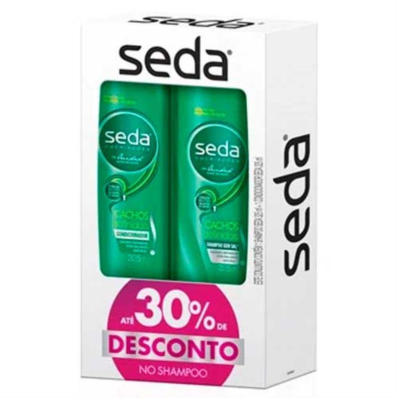 -Kit-Shampoo-condicionador-Seda-325ml-Cachos