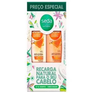 Kit Seda Recarga Natural Mel Antiquebra Shampoo + Condicionador 325ml