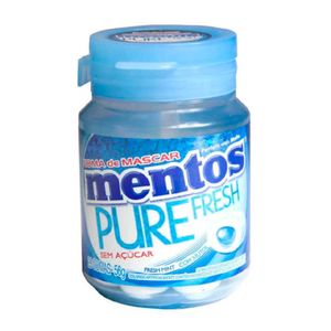 Chiclete Mentos Pure Fresh Mint 56g