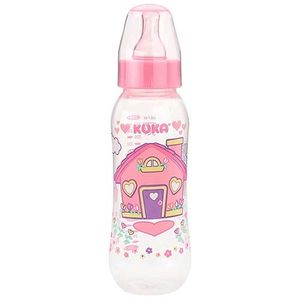 Mamadeira Kuka Natural Rosa 250ml 1 Unidade
