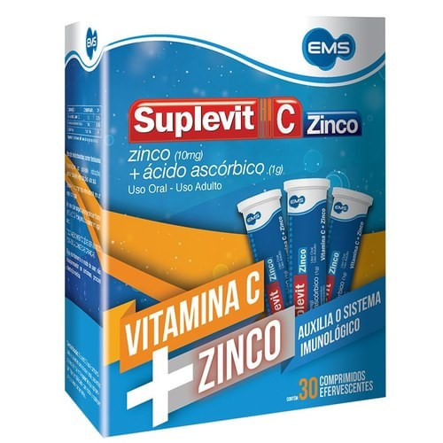 -Suplevit-C-Zinco-10mg-1g-30-Comprimidos-Efervescentes