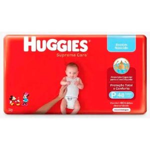 Fralda Huggies Supreme Care P 48 Unidades