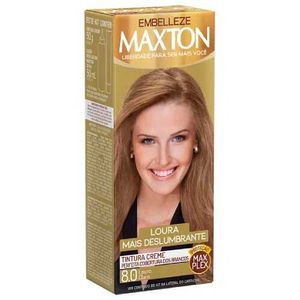 Tintura Maxton N 8.0 Louro Claro 1 Kit