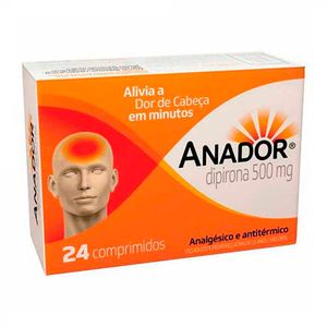Anador 500mg 24 Comprimidos