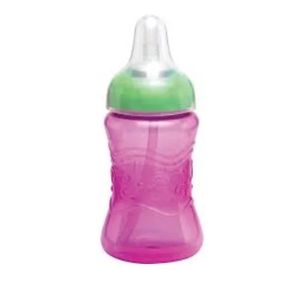 Copo Neopan Com Canudo Rosa 300ml 1 Unidade