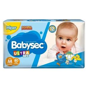 Fralda Babysec Ultra Sec M 28 Unidades