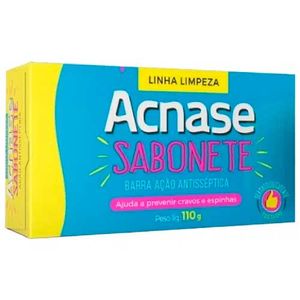 Sabonete Em Barra Acnase Ação Antisséptica 110g