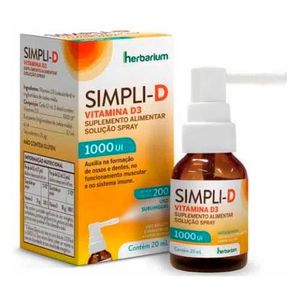 Suplemento Alimentar Simpli D 1.000ui Spray 20ml