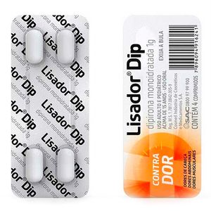 Lisador Dip 1g 4 Comprimidos
