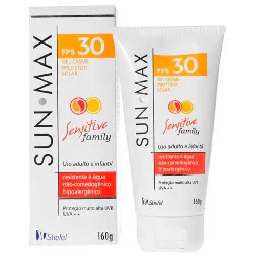 -Protetor-Solar-Sunmax-Sensitive-Family-Fps30-160ml