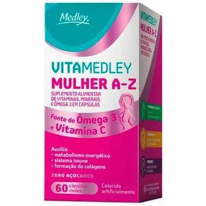 Vitamedley Mulher A-z 60 Cápsulas Moles