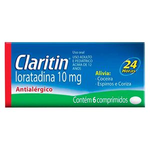 Claritin 10mg 6 Comprimidos