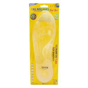 Palmilha De Silicone Ortho Pauher Sob Gel 34/35 1 Par