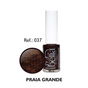 Esmalte Bellia Cremoso Praia Grande Metalizado 9ml