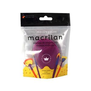 Esponja De Silicone Para Limpeza De Pincéis Macrilan 1 Unidade
