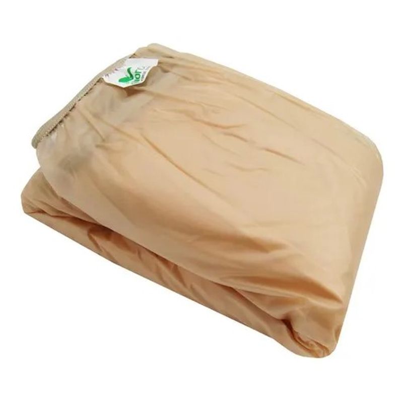 -Capa-Protetora-Impermeavel-Senior-Care-Bege-Solteiro-Com-Elastico-1-Unidade