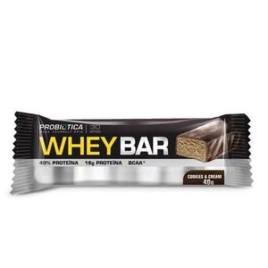 Barra Proteica Whey Bar High Protein Cookies & Cream 40g