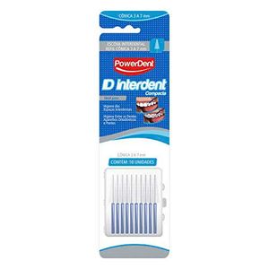 Escova Interdental Powerdent Cônica 10 Unidades