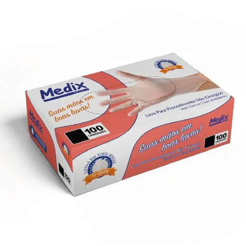 -Luva-De-Vinil-Medix-M-100-Unidades
