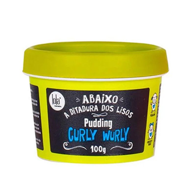 -Mascara-De-Hidratacao-Capilar-Lola-Cosmetics-Pudding-Curly-Wurly-100g