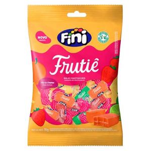 Balas Mastigáveis Veganas Fini Frutiê Mix De Frutas 70g