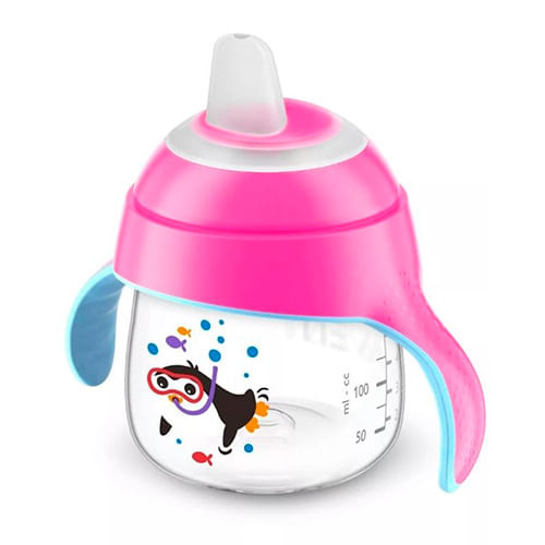 -Copo-De-Treinamento-Philips-Avent-Pinguim-Rosa-200ml-1-Unidade