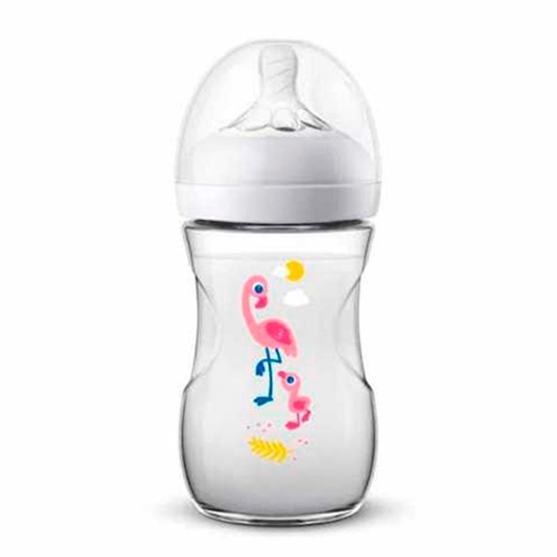 -Mamadeira-Avent-Petala-Flamingo-1--Meses-260ml-1-Unidade