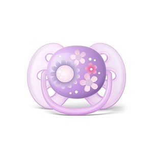 Chupeta Avent Ultra Soft Lilás 6+ Meses 1 Unidade