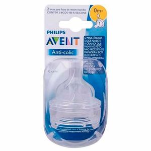 Bico De Mamadeira Avent Classic Anti-cólica 6+ Meses 2 Unidades
