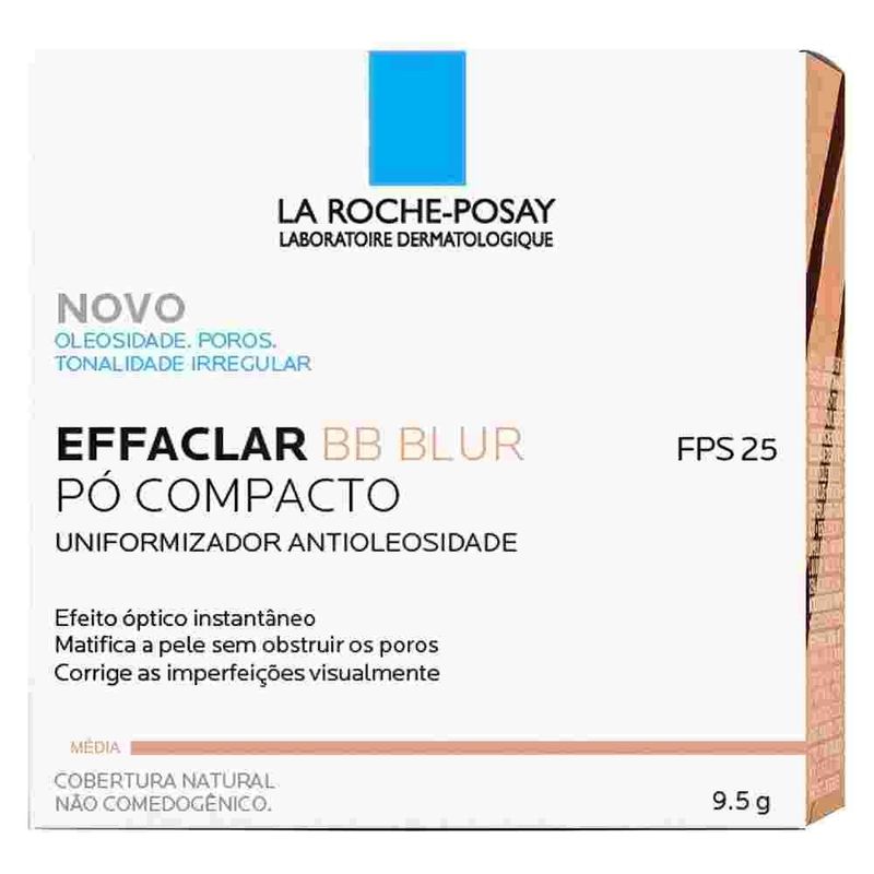 -Po-Compacto-La-Roche-posay-Effaclar-Bb-Blur-Fps-25-Medio-95g