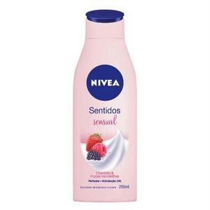 Loção Hidratante Corporal Nivea Sentidos Sensual 200ml