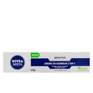 Creme De Barbear Nivea For Men 2 Em 1 Original Protect 65g
