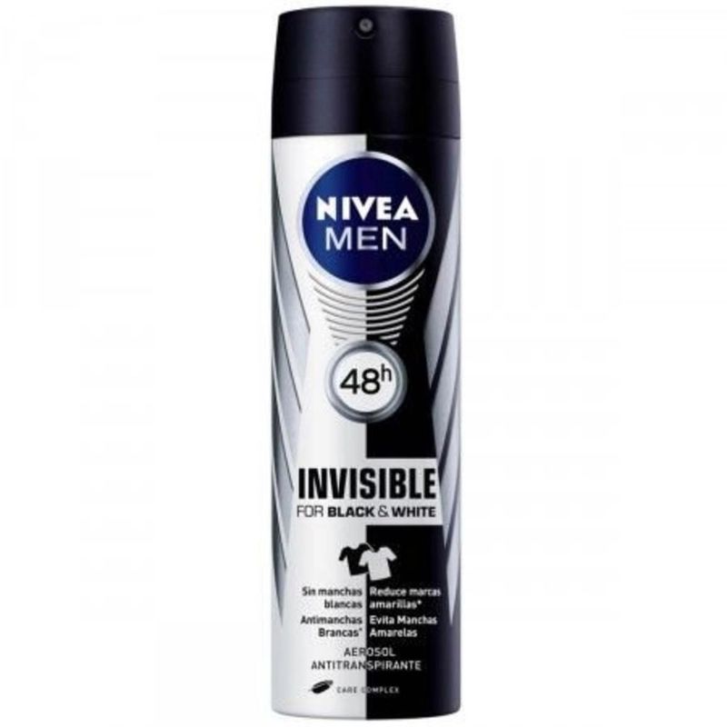 -Desodorante-Nivea-Men-Invisible-For-Black---White-Aerossol-150ml