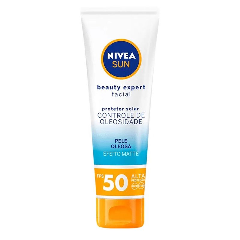 -Protetor-Solar-Facial-Nivea-Sun-Beauty-Pele-Mista-A-Oleosa-Fps50-50g