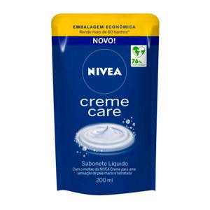 Refil Sabonete Líquido Nivea Creme Care 200ml