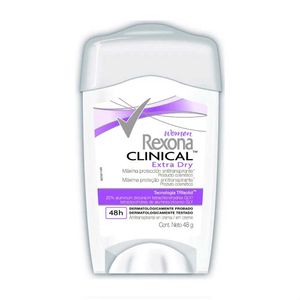 Desodorante Rexona Clinical Extra Dry Creme 48g