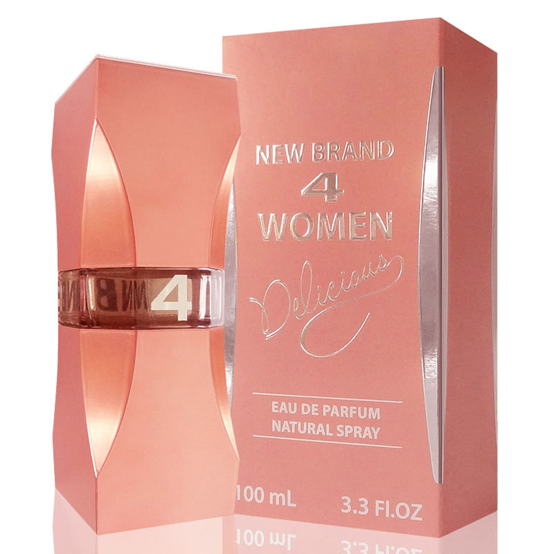 -Perfume-Feminino-New-Brand-4-Women-Delicious-100ml