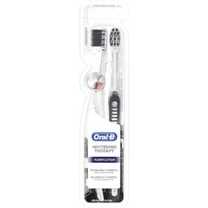 Escova Dental Oral-b 3d White Whitening Therapy Purification Macia 2 Unidades