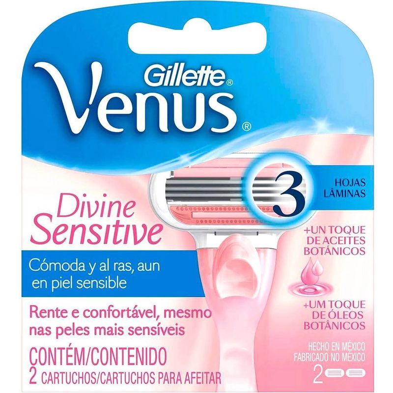 -Carga-Para-Gillette-Venus-Divine-Sensitive-2-Unidades