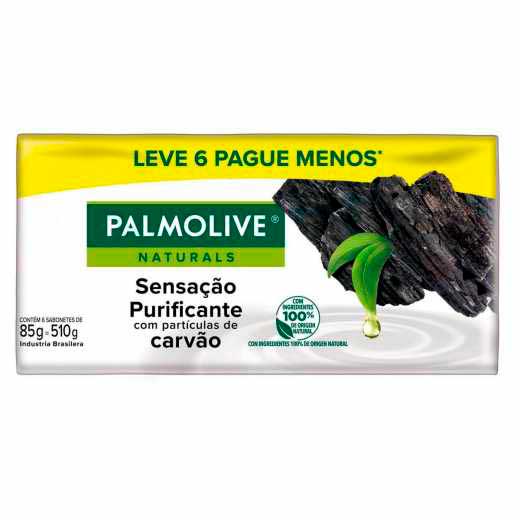 -Sabonete-Em-Barra-Sensacao-Purificante-Carvao-Palmolive-6-Unidades-De-85g