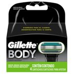 -Carga-Para-Aparelho-De-Barbear-Gillette-Body-4-Unidades