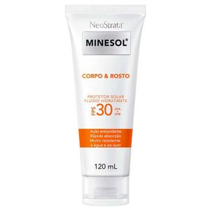 Protetor Solar Neostrata Minesol Corpo E Rosto Fps30 120ml