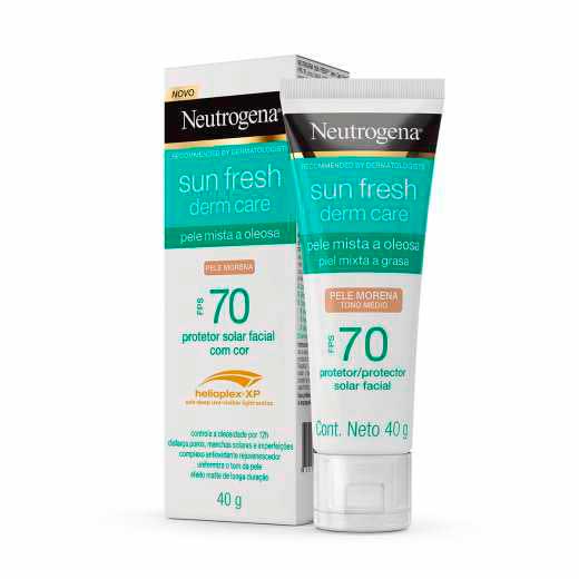-Protetor-Solar-Facial-Neutrogena-Sun-Fresh-Derm-Care-Pele-Morena-Fps70-40g