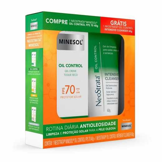 -Kit-Protetor-Facial-Neostrata-Minesol-Oil-Control-Fps70-40g---Gel-De-Limpeza-Neostrata-60g